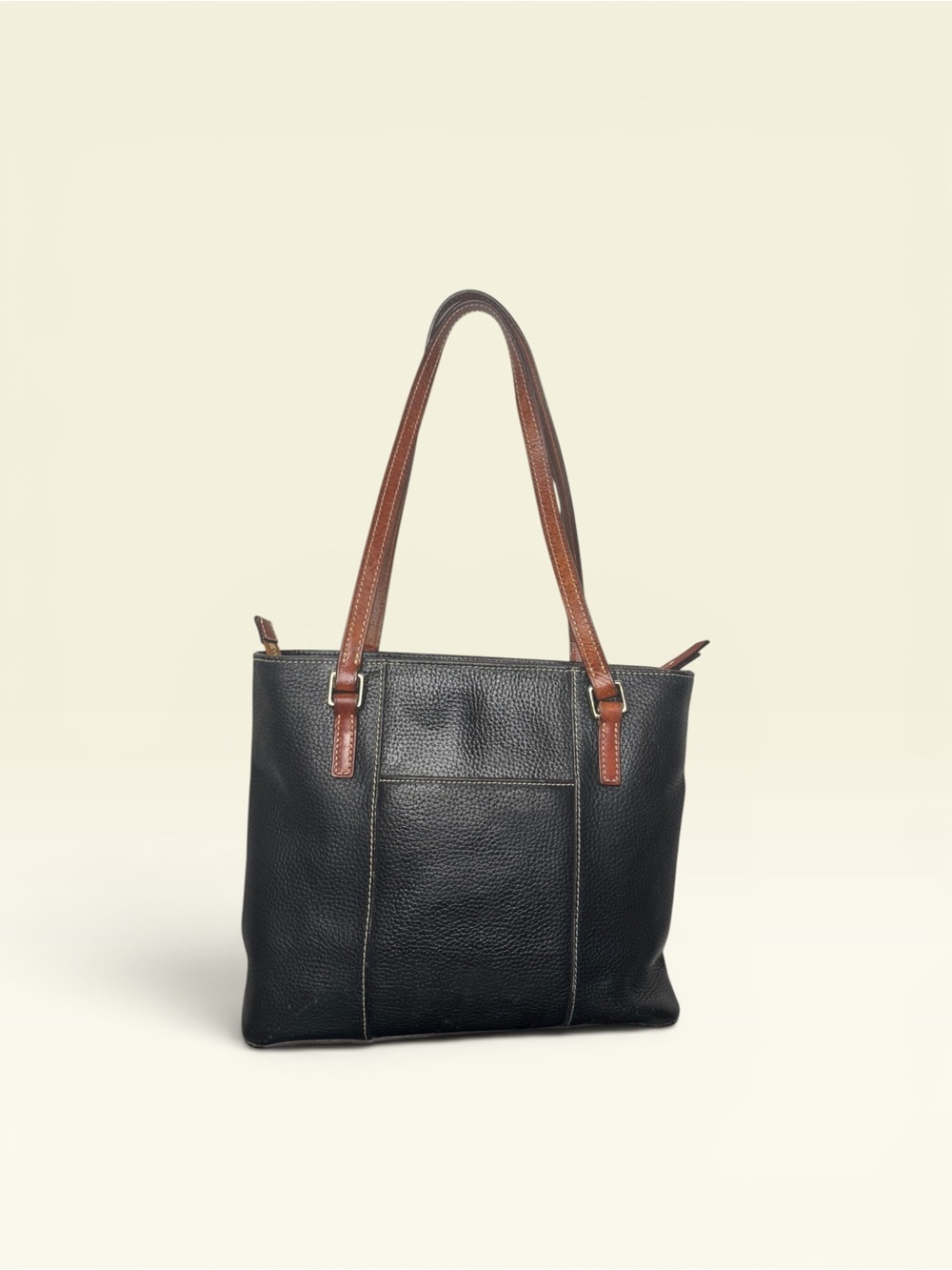 Dooney Black Lexington Zip Tote - Picture 2 of 10